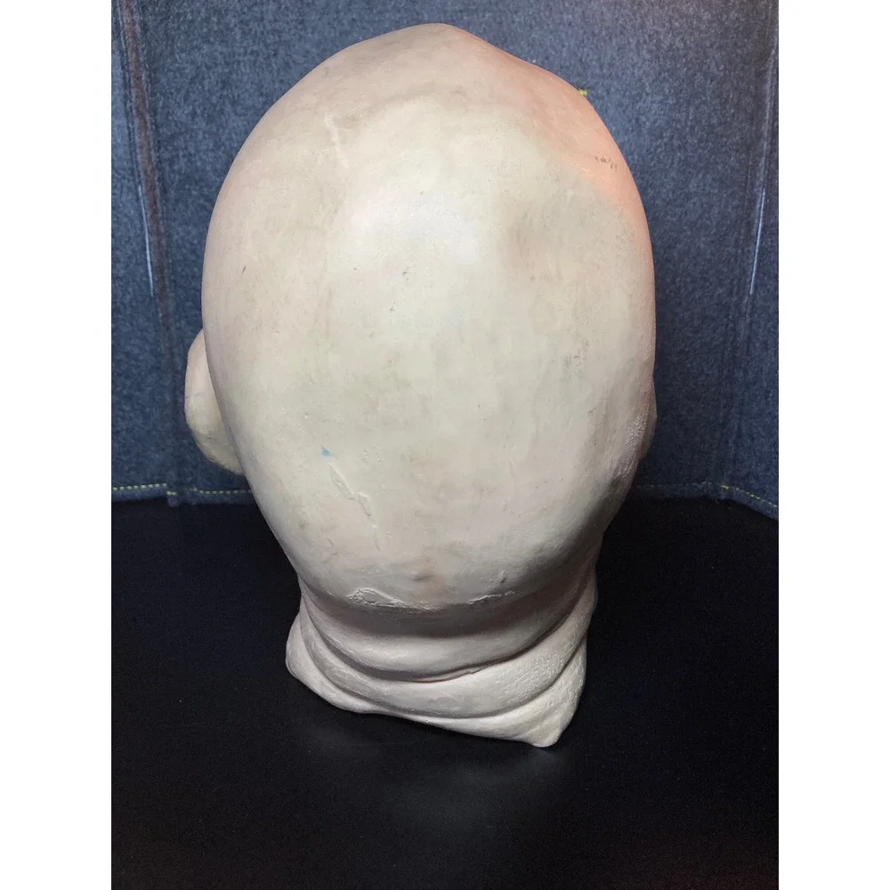 Vintage 1977 Don Post Studios Latex Mask Scarred Man Horror Halloween Rare
